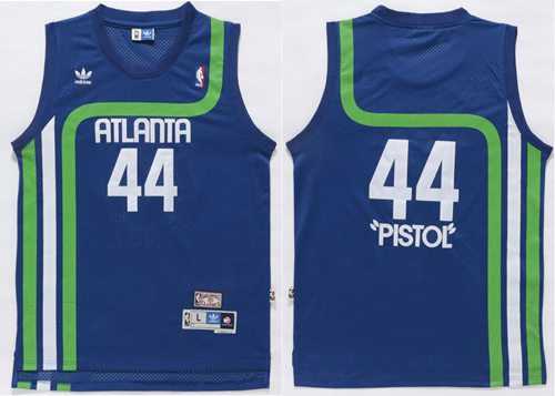 Atlanta Hawks #44 Pete Maravich Light Blue Pistol Soul Swingman Stitched NBA Jersey,We sell and wholesale Atlanta Hawks #44 Pete Maravich Light Blue Pistol Soul Swingman Stitched NBA Jersey on line form chian!